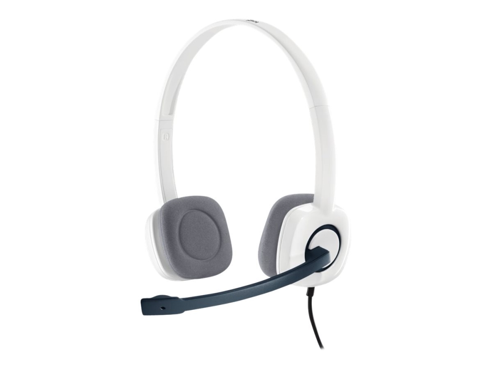 Logitech H150 (981-000350) – stereokuulokemikrofoni, valkoinen