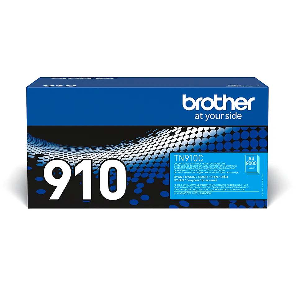 Brother TN-910C – laservärikasetti, syaani